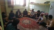 نشست صمیمی رئیس و معاون فرهنگی- دانشجویی آموزشکده فنی وحرفه ای پسران بجنورد(دارالفنون) با دانشجویان خوابگاه  2