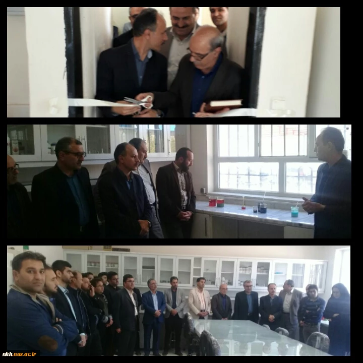 بازدید رئیس دانشگاه فنی و حرفه ای خراسان شمالی از آموزشکده کشاورزی سمنگان و افتتاح آزمایشگاه مجموعه  2