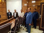 بازدید جناب مهندس رمضانی از امکانات دانشگاه فنی و حرفه ای استان 2