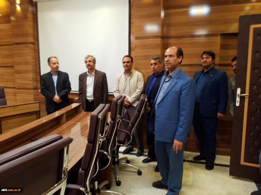 بازدید جناب مهندس رمضانی از امکانات دانشگاه فنی و حرفه ای استان 2