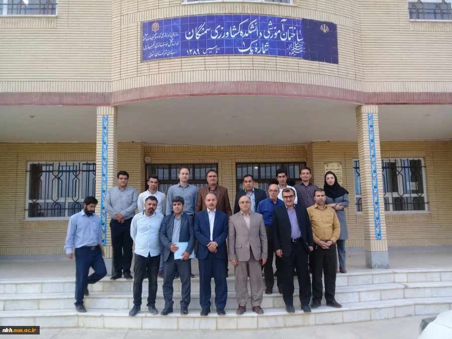 بازدید  دکتر موسوی مدیر کل نظارت و ارزیابی دانشگاه فنی و حرفه ای و هیات همراه از آموزشکده های تابعه خراسان شمالی: 6