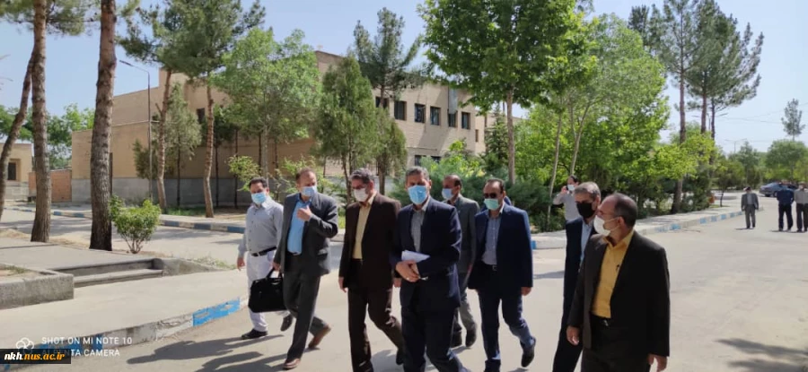 دکتر زمانی معاون محترم اداری، مالی و مدیریت منابع دانشگاه فنی و حرفه ای کشور از آموزشکده های فنی استان بازدید کرد. 2