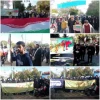 حضور دانشگاهیان دانشگاه فنی و حرفه ای خراسان شمالی در راهپیمایی 13 آبان ماه 2