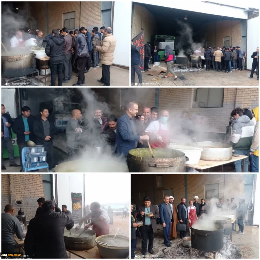به مناسبت ایام فاطمیه، پخت و توزیع آش نذری در آموزشکده پسران بجنورد 2
