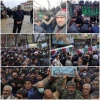 شرکت کارکنان دانشگاه فنی و حرفه ای خراسان شمالی در مراسم تشییع شهدای گمنام 2