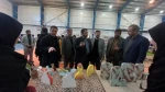 برپایی نمایشگاه آثار هنری و دست سازه های دانشجویان آموزشکده دختران بجنورد 3