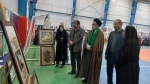 برپایی نمایشگاه آثار هنری و دست سازه های دانشجویان آموزشکده دختران بجنورد 4