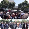 شرکت مسئولین دانشگاه فنی و حرفه ای خراسان شمالی در مراسم تشییع جانباز شهید عبدالعلی گلکار 2