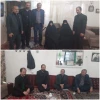 دیدار دکتر قاضی پور و مسئولین دانشگاه با خانواده شهید حسینی جهت عرض تسلیت به مناسبت درگذشت پدر شهید 2