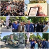 شرکت مسئولین دانشگاه فنی و حرفه ای خراسان شمالی در مراسم تشییع شهید محمد مهدی احمدی 2