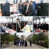 بازدید استاندار خراسان شمالی از نمایشگاه آثار هنری و صنایع دستی دانشجویان  آموزشکده فنی و حرفه ای دختران بجنورد 2