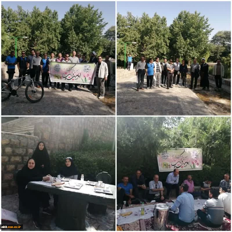 پیاده روی صبحگاهی دانشگاهیان به مناسبت دهه ولایت و امامت در دانشگاه فنی و حرفه ای خراسان شمالی 2