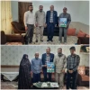 دیدار مسئولین دانشگاه فنی و حرفه ای خراسان شمالی با کارکنان رزمنده دفاع مقدس  2