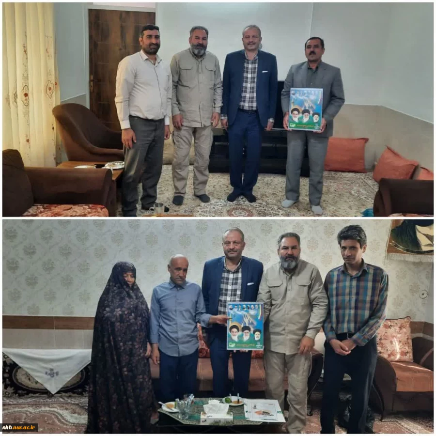 دیدار مسئولین دانشگاه فنی و حرفه ای خراسان شمالی با کارکنان رزمنده دفاع مقدس  2