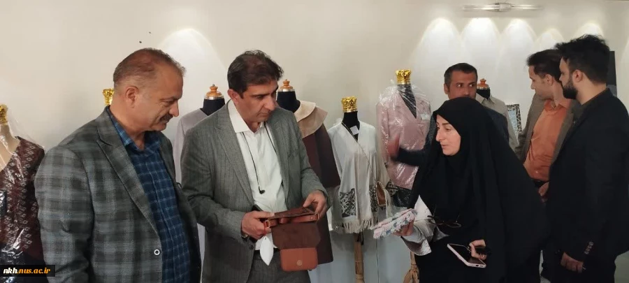 بازدید رئیس اتاق اصناف استان خراسان شمالی به همراه روسای اتحادیه های پوشاک، خیاطان و آبنبات سازی از آموزشکده دختران بجنورد 2