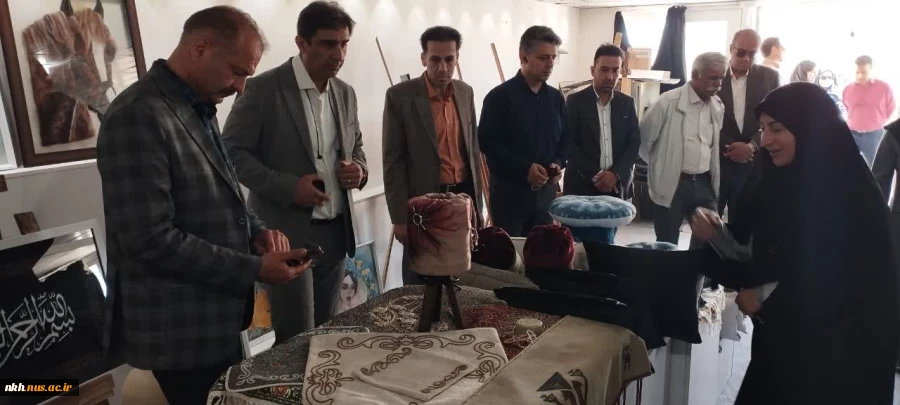 بازدید رئیس اتاق اصناف استان خراسان شمالی به همراه روسای اتحادیه های پوشاک، خیاطان و آبنبات سازی از آموزشکده دختران بجنورد 4