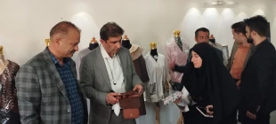 بازدید رئیس اتاق اصناف استان خراسان شمالی به همراه روسای اتحادیه های پوشاک، خیاطان و آبنبات سازی از آموزشکده دختران بجنورد 2