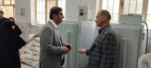 بازدید رئیس اتاق اصناف استان خراسان شمالی به همراه روسای اتحادیه های پوشاک، خیاطان و آبنبات سازی از آموزشکده دختران بجنورد 3