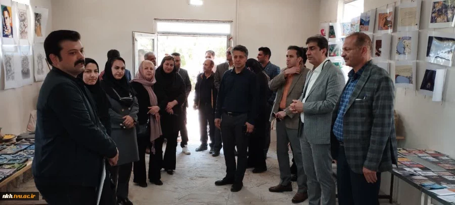 بازدید رئیس اتاق اصناف استان خراسان شمالی به همراه روسای اتحادیه های پوشاک، خیاطان و آبنبات سازی از آموزشکده دختران بجنورد 7