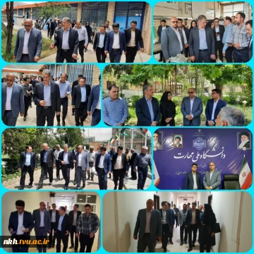 بازدید جناب آقای دکتر زمانی، رئیس دانشگاه ملی مهارت به همراه آقای دکتر فخر موسوی، مدیرکل حوزه ریاست و روابط عمومی و خانم دکتر هاشمی، مدیرکل برنامه‌ریزی آموزشی دانشگاه ملی مهارت و دکتر ابراهیم محمدی رازی رئیس دانشگاه ملی مهارت استان خراسان شمالی از آموزشکده پسران شیروان