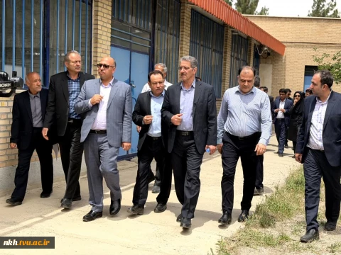 سفر آقای دکتر زمانی ریاست محترم دانشگاه ملی مهارت کشور به استان خراسان شمالی